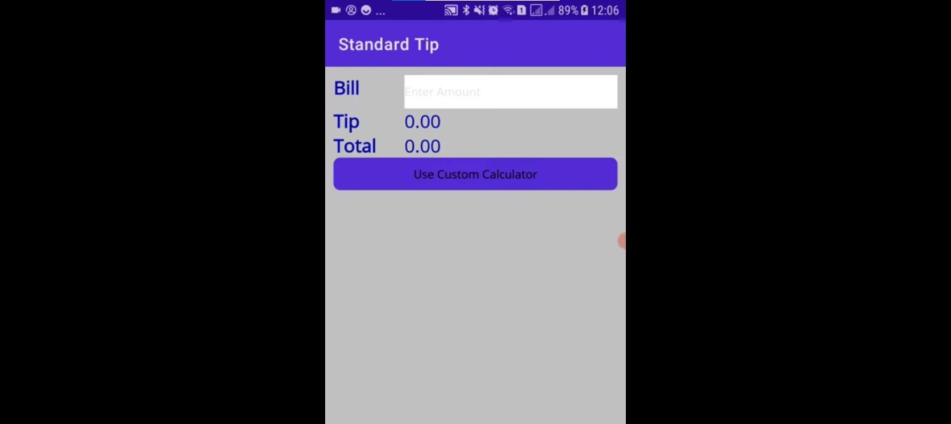 a tip calculator mobile app based on .NET MAUI framework