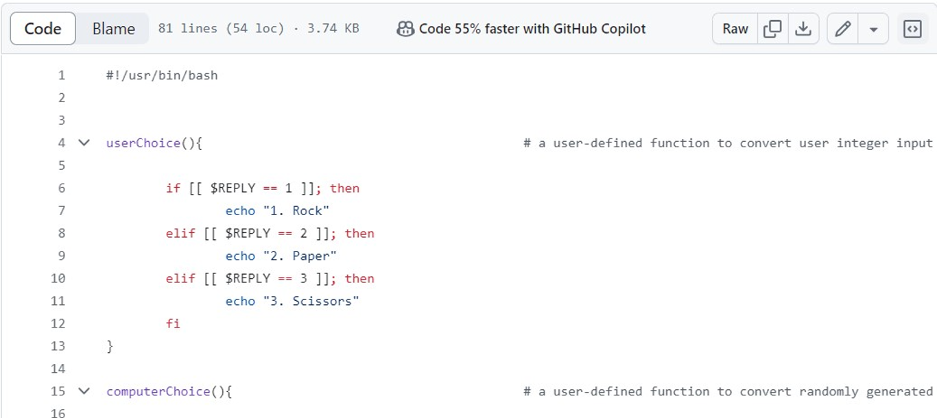 Shell code on GitHub