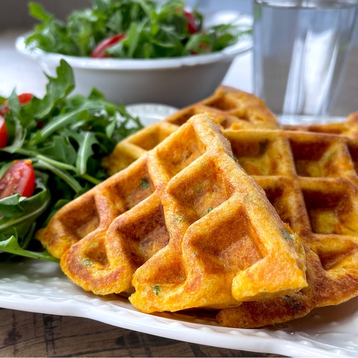 Sweet potato waffle